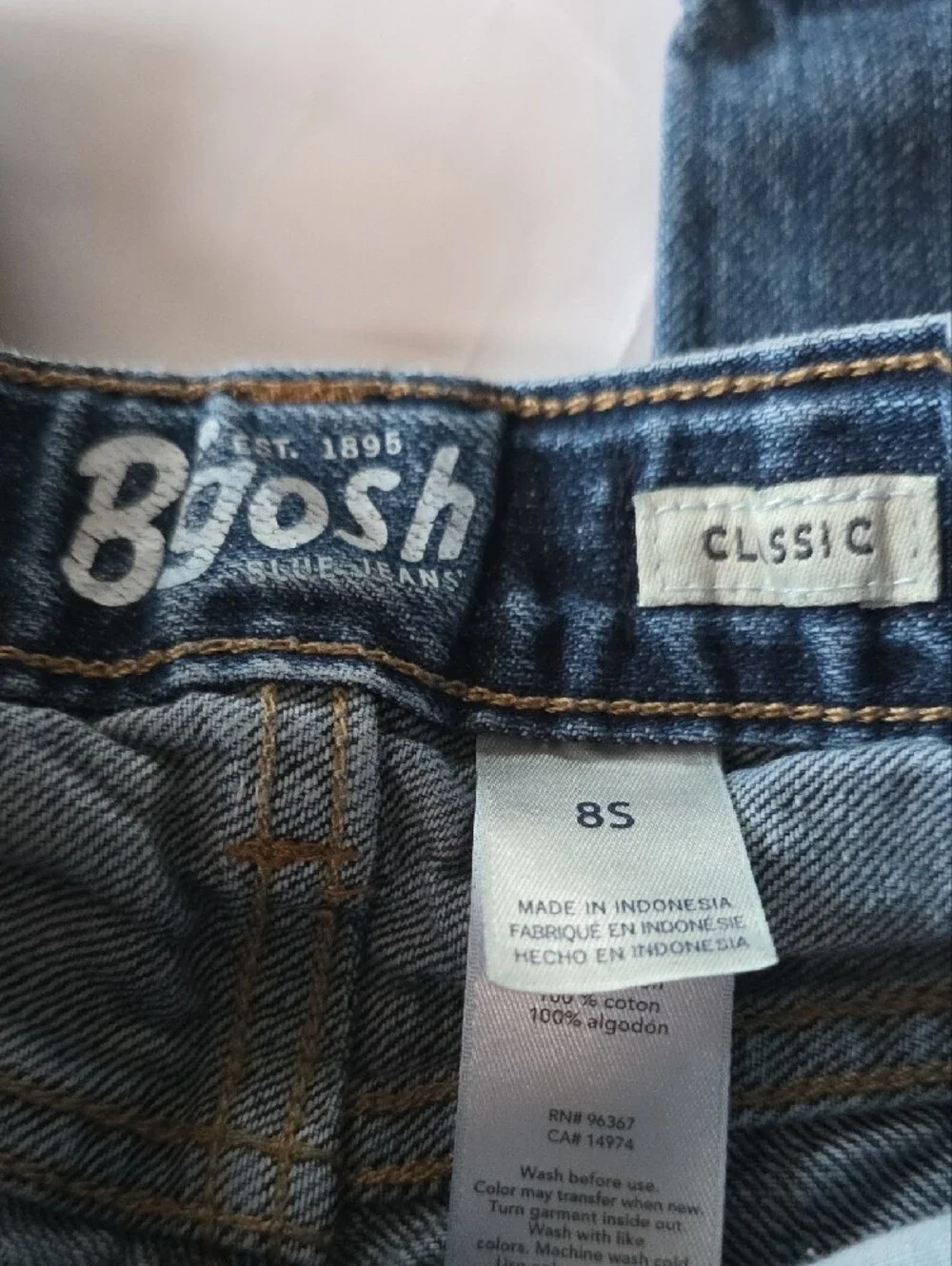 OshKosh B'gosh Kids Dark Blue Denim Jeans